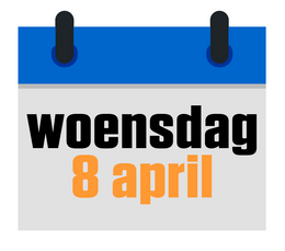 kalender woensdag 8 april