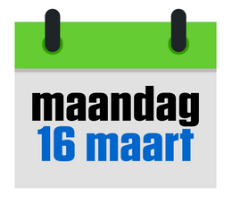 kalender 16 maart groen