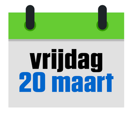 kalender 20 maart groen