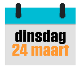 dinsdag 24maart