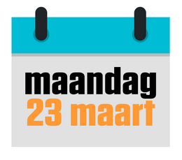 maandag 23maart