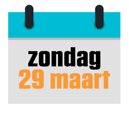 zondag 29maart