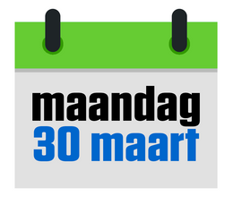 kalender 30 maart