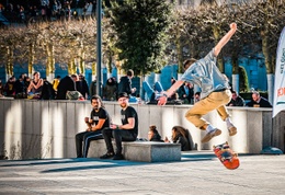 20190626 skatende jongeren skateboarder tieners